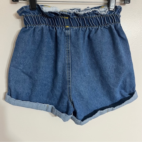 Girls SHEIN Paper bag Shorts Denim Size 10 Youth ￼ - Picture 11 of 12